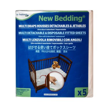 Cearșaf multistrat impermeabil cu elastic 200x90x25