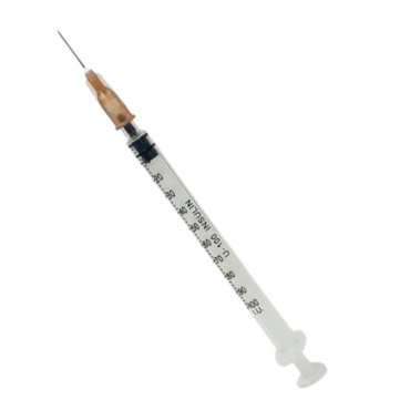 Seringa pentru insulina, cu ac detasabil, G 26