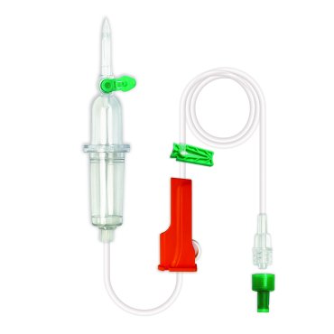 Trusa de perfuzie cu filtru hidrofil si hidrofob