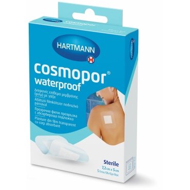 Plasturi rezistenti la apa Cosmopor Waterproof 7,2x5cm