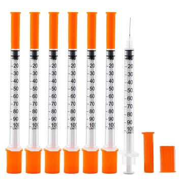 Seringa insulina cu ac extra fin