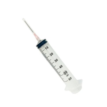 Seringa 50 ml, extensie 60 ml, luer lock, cu ac 18 G, 25 buc