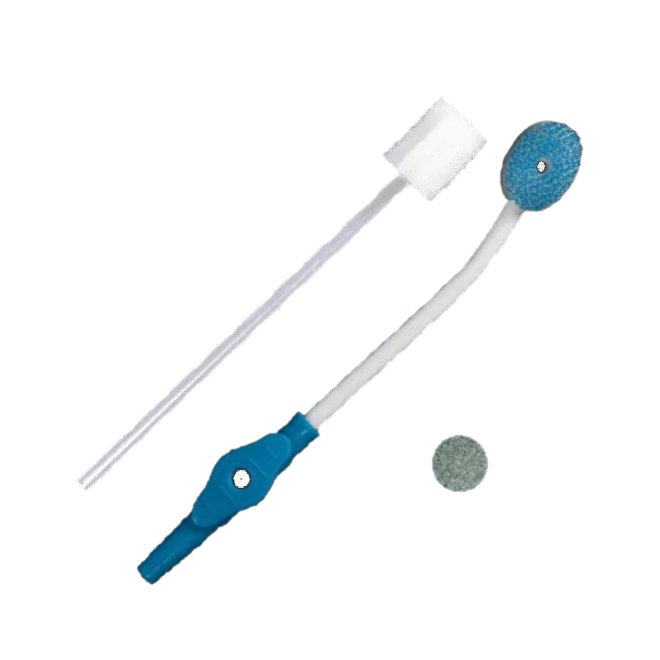 Kit igienă orală (periută+burete+tabletă aromă mentă) – DR HELEWA